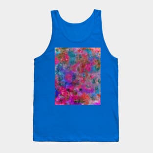 Abstract Expressionism Art, Mixed Media Artwork (Print) Tank Top